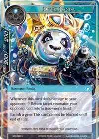 Diver Panda - Advent of the Demon King - Force of Will card
