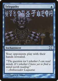 Telepathy - 10th Edition - Magic: The Gathering card