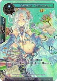 Mermaid Visionary (Full Art) - Advent of the Demon King - Force of Will card