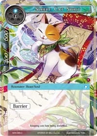 Sleepy Cat Spirit - Advent of the Demon King - Force of Will card