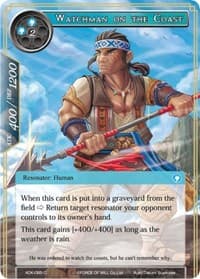 Watchman on the Coast - Advent of the Demon King - Force of Will card
