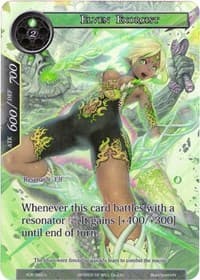 Elven Exorcist (Full Art) - Advent of the Demon King - Force of Will card