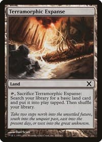 Terramorphic Expanse - 10th Edition - Magic: The Gathering card