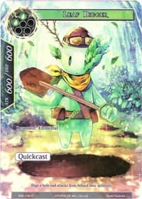 Leaf Digger (Full Art) - Advent of the Demon King - Force of Will card