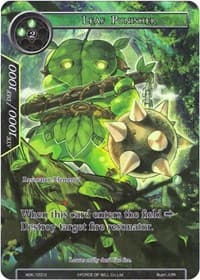 Leaf Punisher (Full Art) - Advent of the Demon King - Force of Will card
