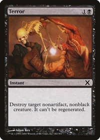 Terror - 10th Edition - Magic: The Gathering card