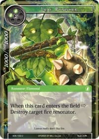 Leaf Punisher - Advent of the Demon King - Force of Will card
