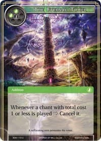 The Eternal Tower - Advent of the Demon King - Force of Will card