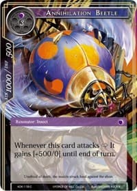 Annihilation Beetle - Advent of the Demon King - Force of Will card