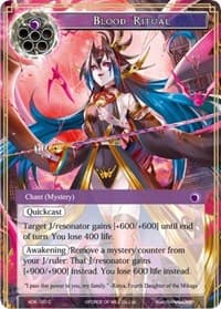Blood Ritual - Advent of the Demon King - Force of Will card