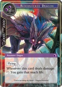 Bloodsucker Dragon - Advent of the Demon King - Force of Will card