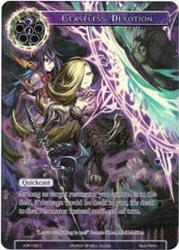 Ceaseless Devotion (Full Art) - Advent of the Demon King - Force of Will card