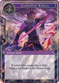 Corrupted Knight - Advent of the Demon King - Force of Will card