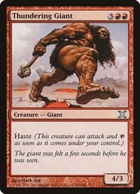 Thundering Giant - 10th Edition - Magic: The Gathering card