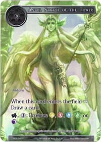 Angel Statue of the Tower (Full Art) - Advent of the Demon King - Force of Will card