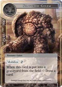 Shattered Golem - Advent of the Demon King - Force of Will card
