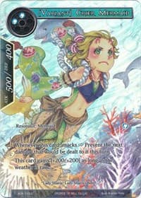 [Variant] Crier Mermaid (Full Art) - Advent of the Demon King - Force of Will card