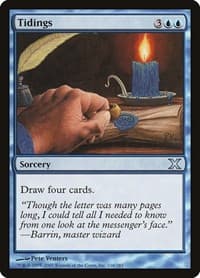Tidings - 10th Edition - Magic: The Gathering card