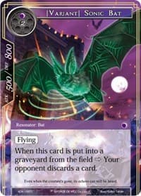 [Variant] Sonic Bat - Advent of the Demon King - Force of Will card
