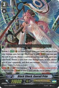 Black Shock, Gavrail Prim - G-BT13: Ultimate Stride - Cardfight Vanguard card