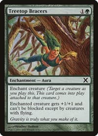 Treetop Bracers - 10th Edition - Magic: The Gathering card