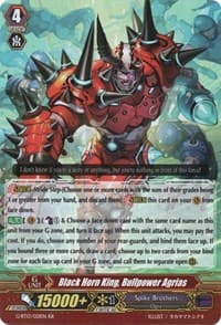 Black Horn King, Bullpower Agrias - G-BT13: Ultimate Stride - Cardfight Vanguard card