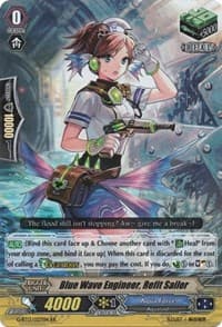 Blue Wave Engineer, Refit Sailor - G-BT13: Ultimate Stride - Cardfight Vanguard card