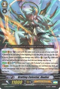 Grafting Celestial, Jhudiel - G-BT13: Ultimate Stride - Cardfight Vanguard card