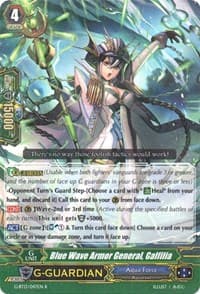 Blue Wave Armor General, Galfilia - G-BT13: Ultimate Stride - Cardfight Vanguard card