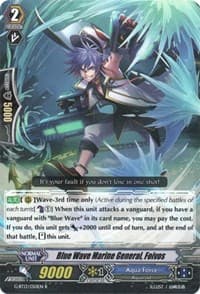 Blue Wave Marine General, Foivos - G-BT13: Ultimate Stride - Cardfight Vanguard card