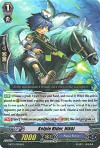 Kelpie Rider, Nikki - G-BT13: Ultimate Stride - Cardfight Vanguard card