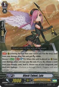 Black Talent, Lyla - G-BT13: Ultimate Stride - Cardfight Vanguard card