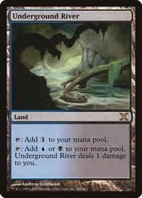 Underground River - 10th Edition - Magic: The Gathering card