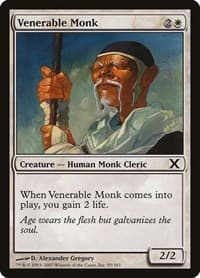 Venerable Monk - 10th Edition - Magic: The Gathering card