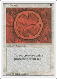 Red Ward - Revised Edition - Magic: The Gathering card