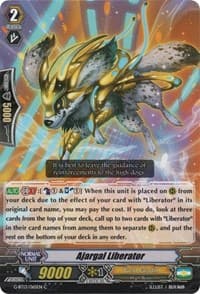 Ajargal Liberator - G-BT13: Ultimate Stride - Cardfight Vanguard card