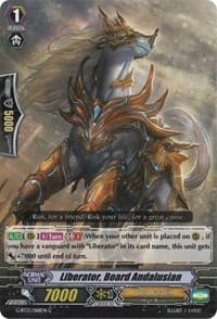 Liberator, Board Andalusian - G-BT13: Ultimate Stride - Cardfight Vanguard card