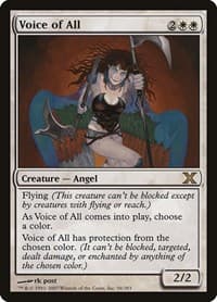 Voice of All - 10th Edition - Magic: The Gathering card