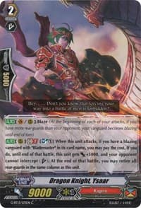 Dragon Knight, Ysaar - G-BT13: Ultimate Stride - Cardfight Vanguard card