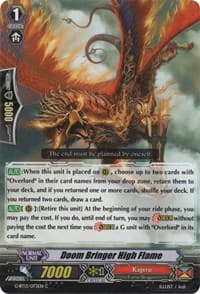 Doom Bringer High Flame - G-BT13: Ultimate Stride - Cardfight Vanguard card