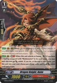 Dragon Knight, Naim - G-BT13: Ultimate Stride - Cardfight Vanguard card