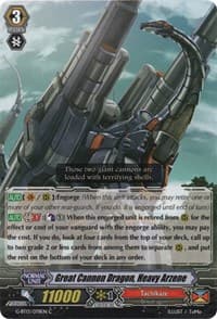 Great Cannon Dragon, Heavy Arzene - G-BT13: Ultimate Stride - Cardfight Vanguard card