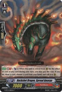 Buckshot Dragon, Spread Amarga - G-BT13: Ultimate Stride - Cardfight Vanguard card