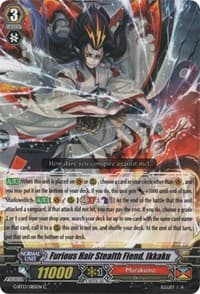 Furious Hair Stealth Fiend, Ikkaku - G-BT13: Ultimate Stride - Cardfight Vanguard card