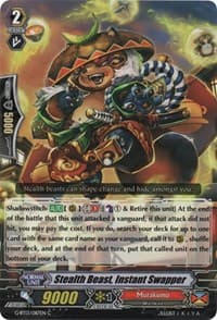 Stealth Beast, Instant Swapper - G-BT13: Ultimate Stride - Cardfight Vanguard card