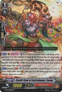 Stealth Fiend of Entertainment, Senbei - G-BT13: Ultimate Stride - Cardfight Vanguard card