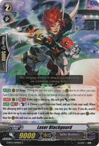 Laser Blackguard - G-BT13: Ultimate Stride - Cardfight Vanguard card