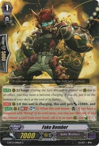 Fake Bomber - G-BT13: Ultimate Stride - Cardfight Vanguard card