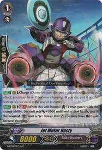 Jet Motor Dosty - G-BT13: Ultimate Stride - Cardfight Vanguard card