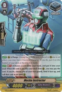 Mecha Instructor - G-BT13: Ultimate Stride - Cardfight Vanguard card